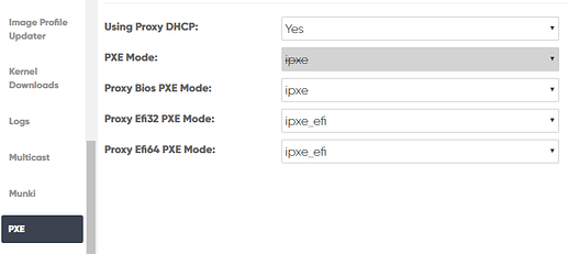 pxe image