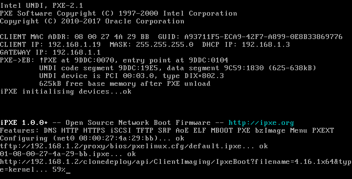 pxe image