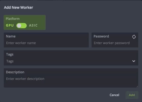 add worker